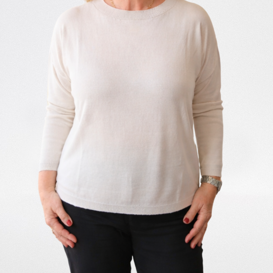 Lola's Quadrotto cotton jumper