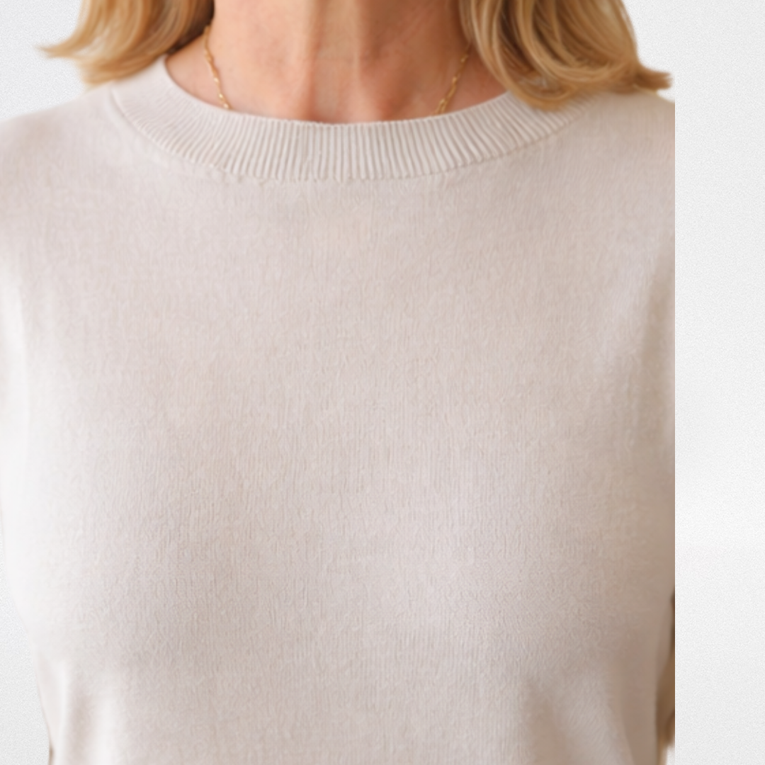 Lola's Quadrotto cotton jumper