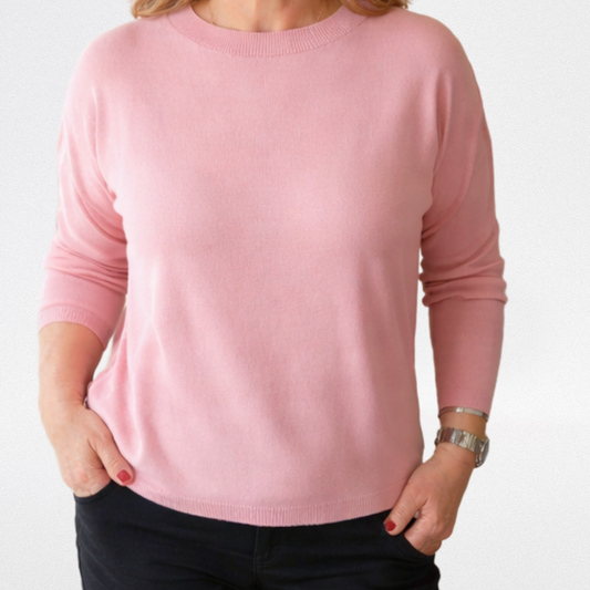Lola's Quadrotto cotton jumper