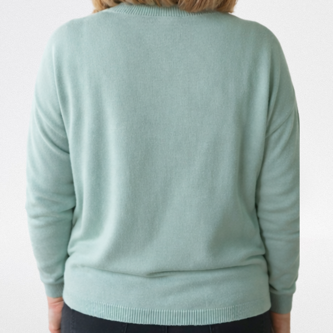 Lola's Quadrotto cotton jumper