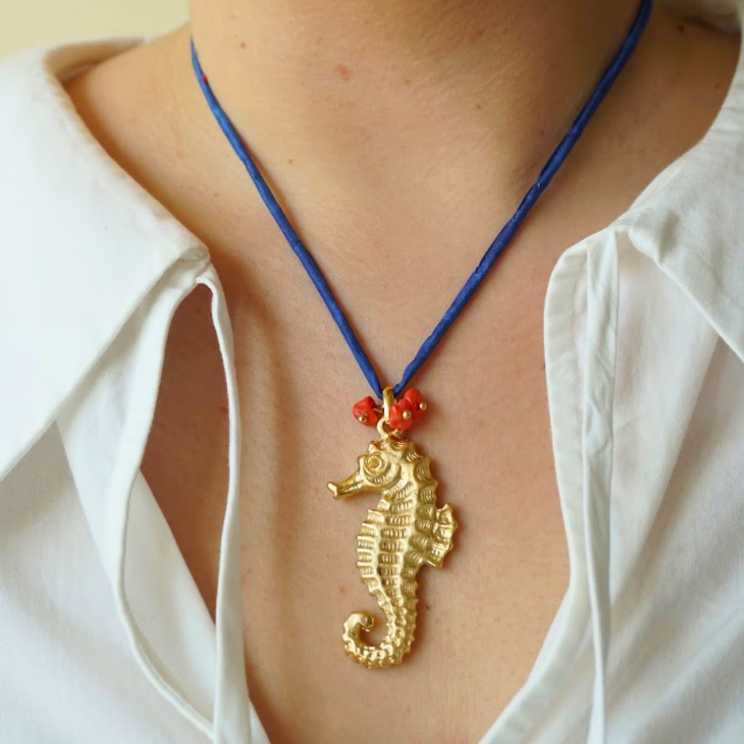 Seahorse necklace