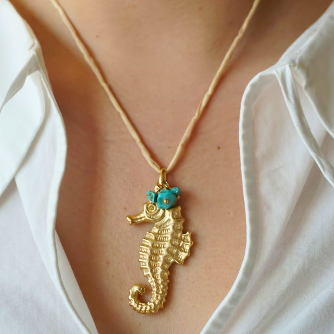 Seahorse necklace