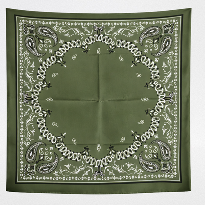 Silk bandana scarf 