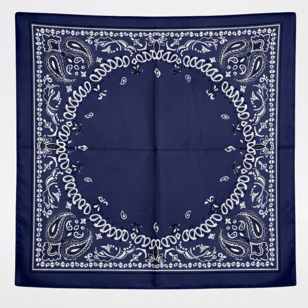 Silk bandana scarf 