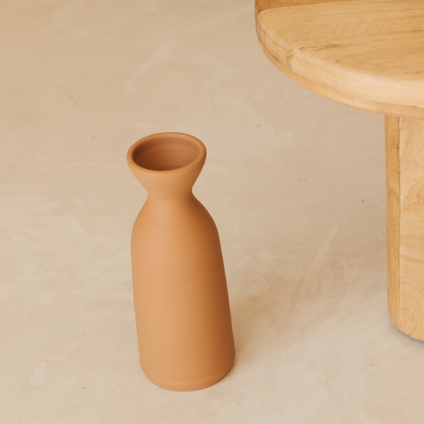 Botella Agua Decanter terracota