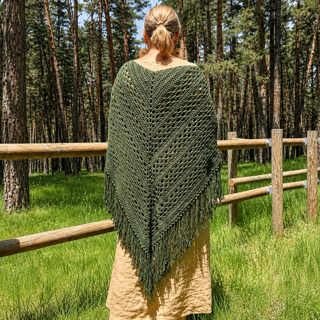 Cotton shawl