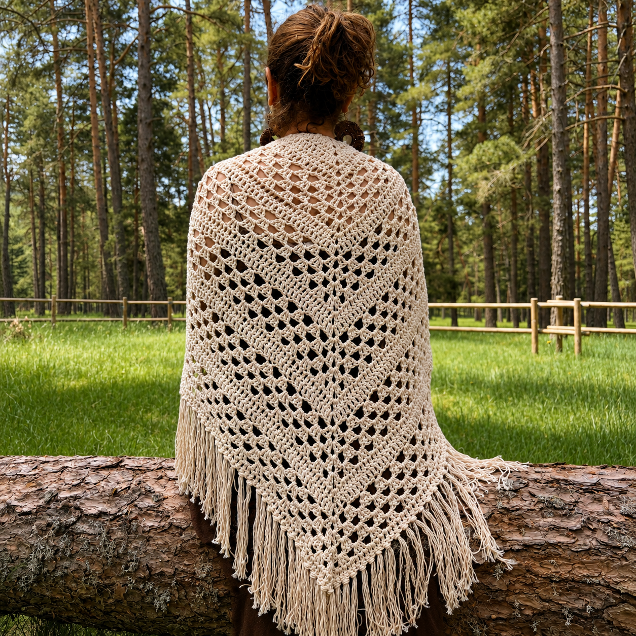 Cotton shawl