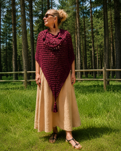 Bamboo shawl