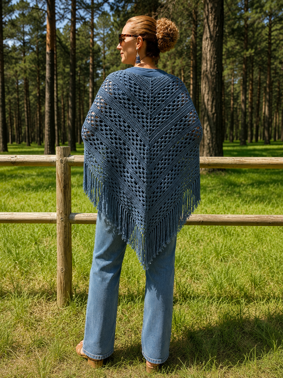 Scialle in cotone