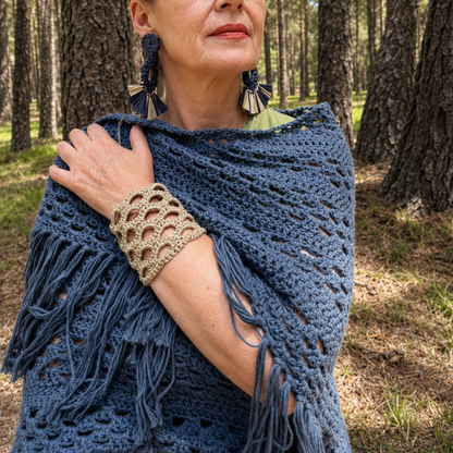 Scialle in cotone