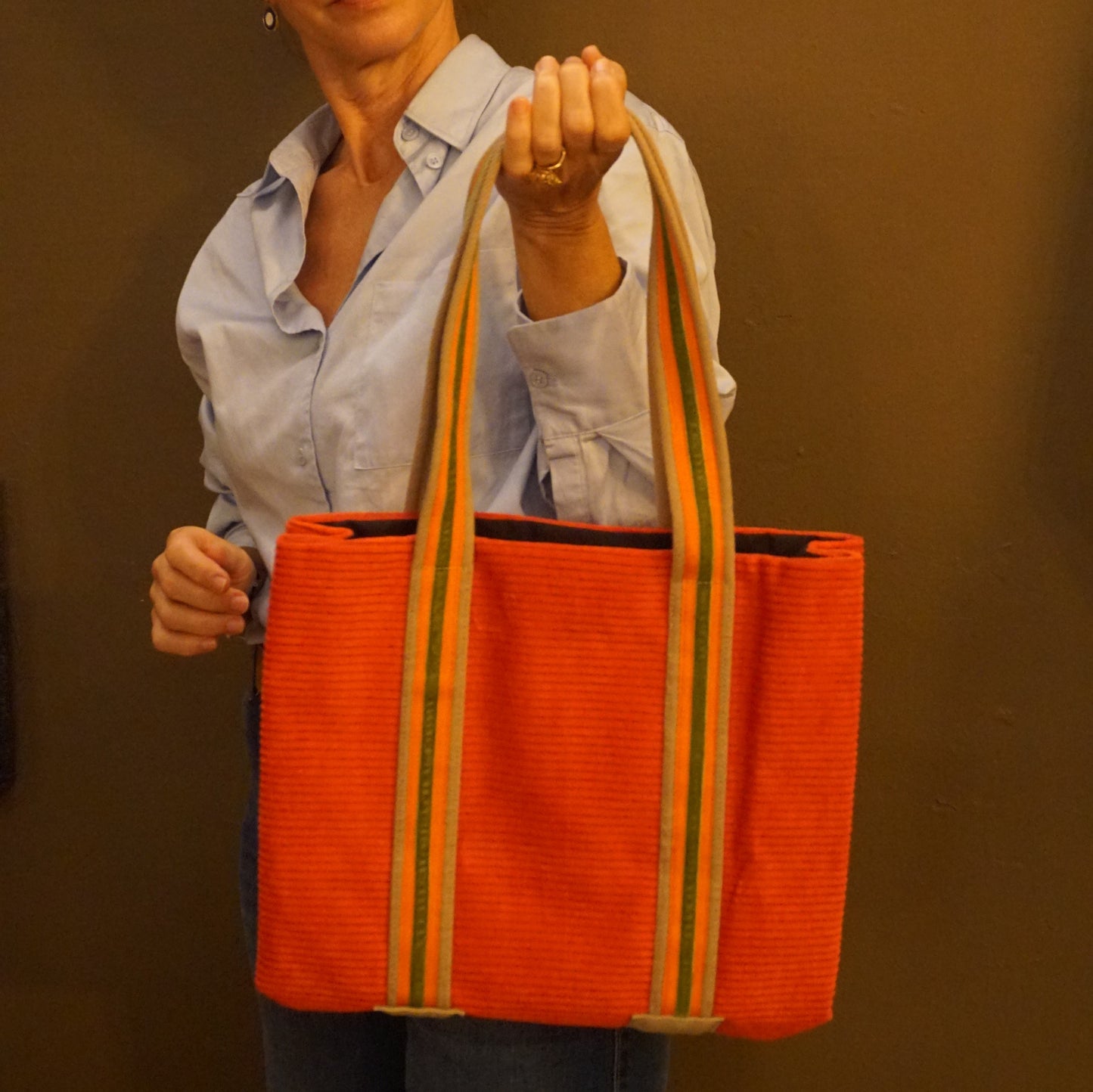 Tote bag rossa