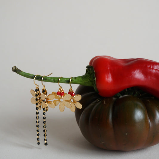 Pendientes Flores