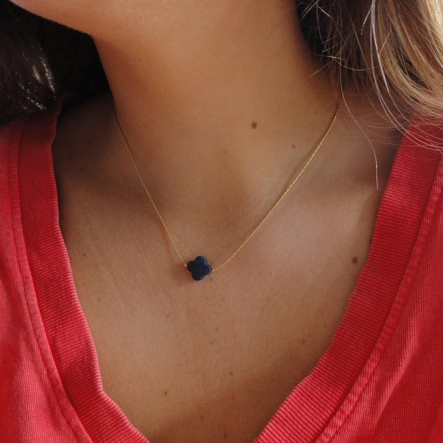 Collana Fiore in pietra