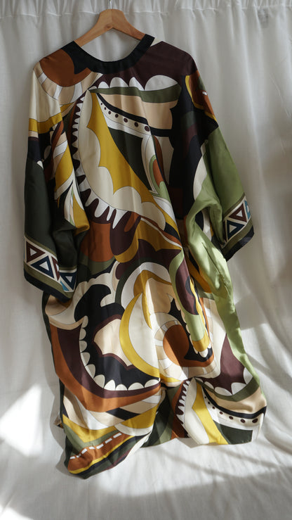 Kimono seda Geometría