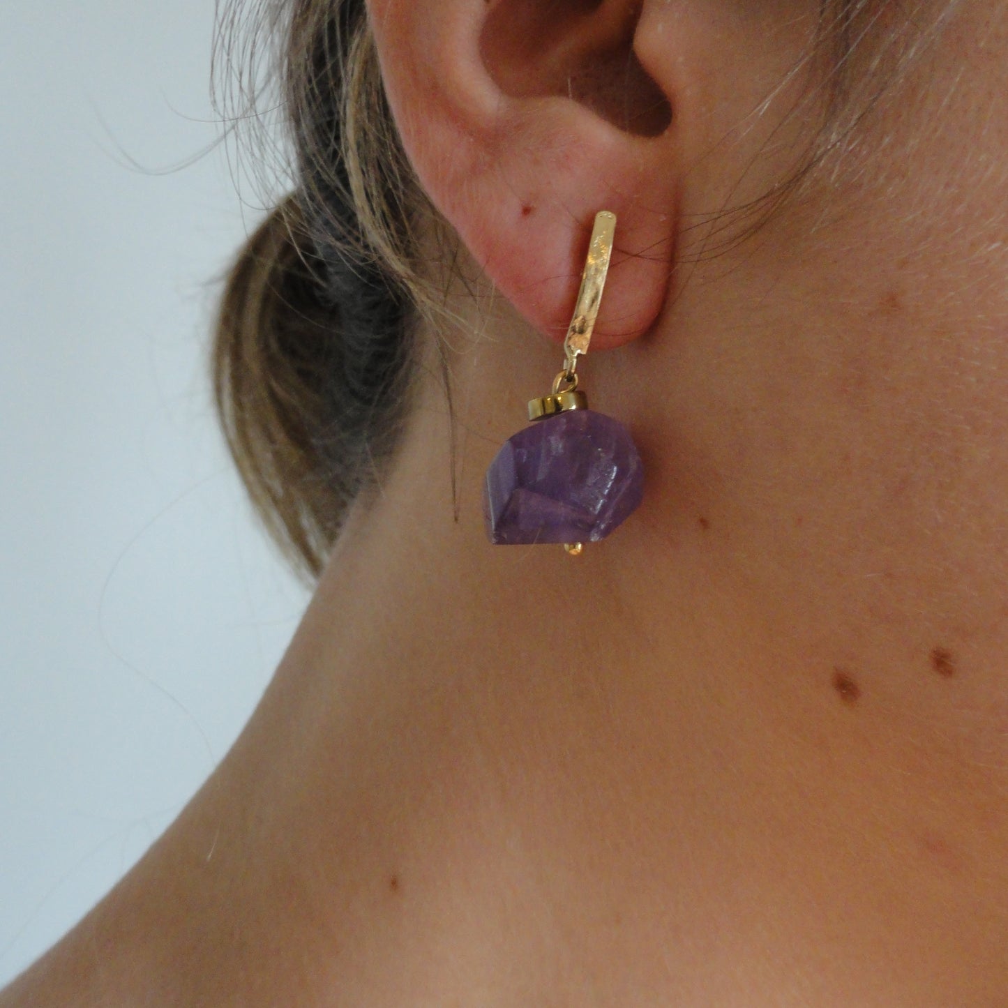 Pendientes Piedra de color