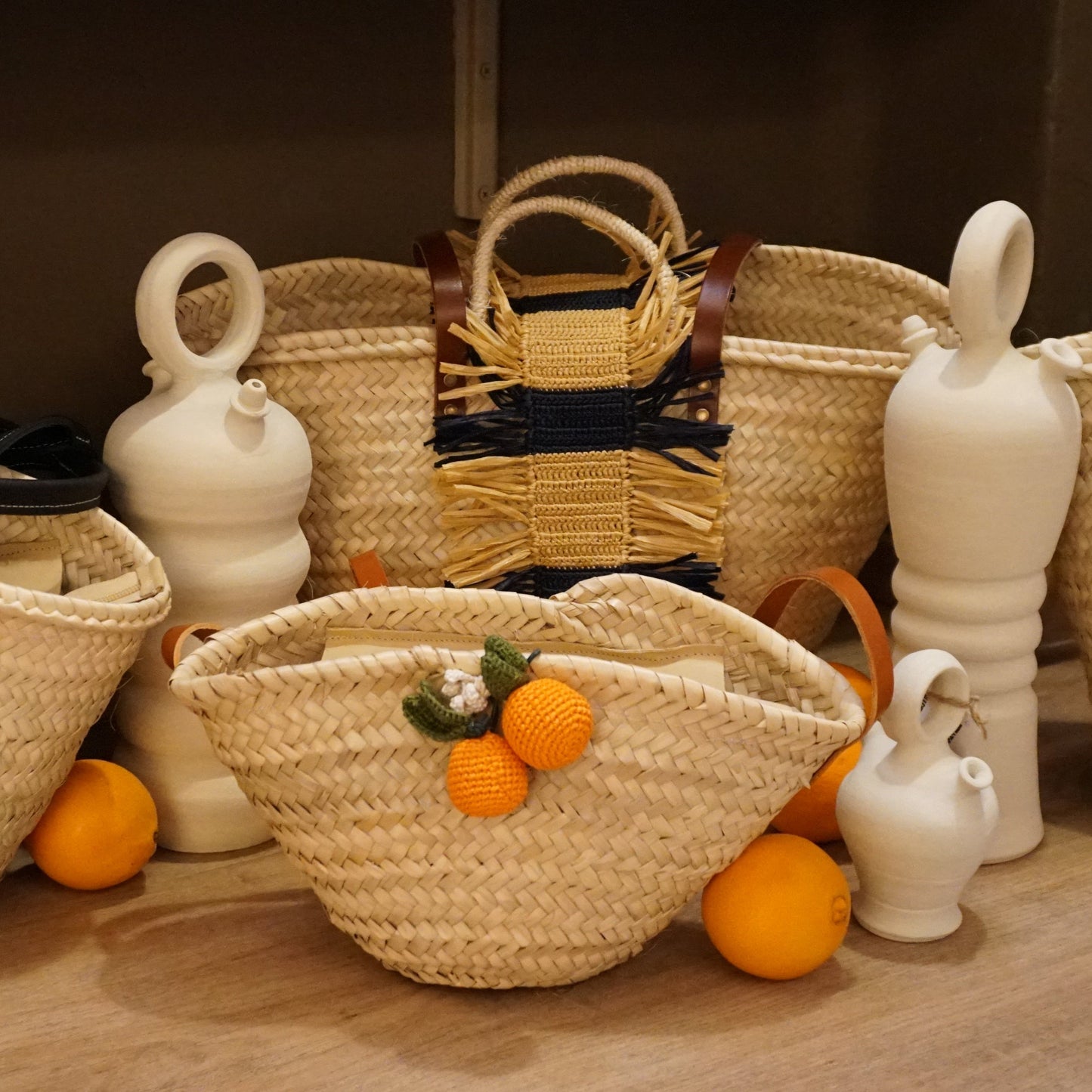 Cleo little basket bag