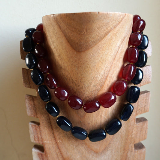 Collar corto calcedonia