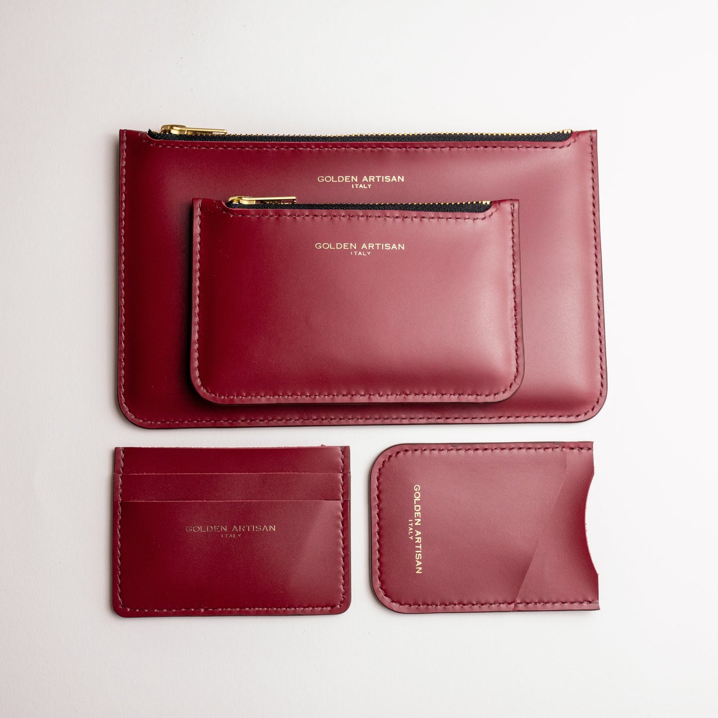 Lather purse