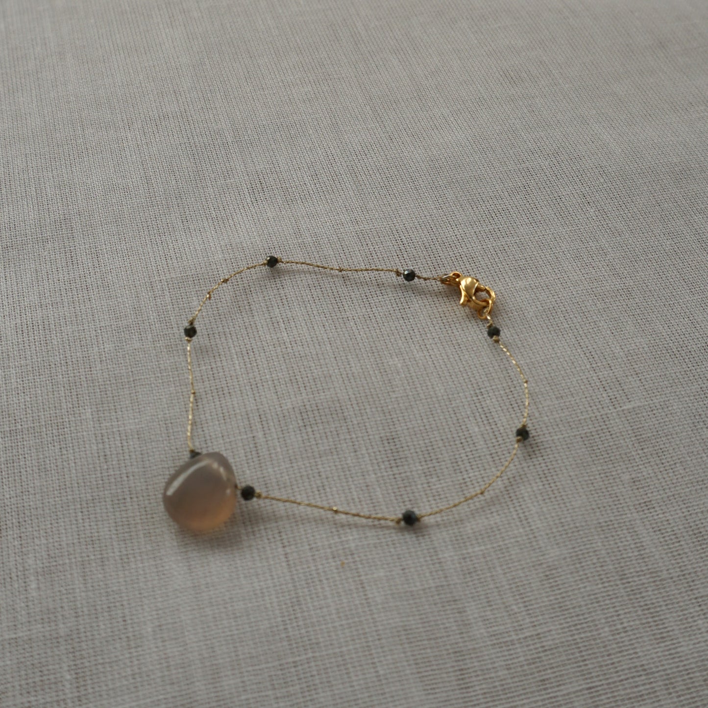 Bracciale pietra marrone