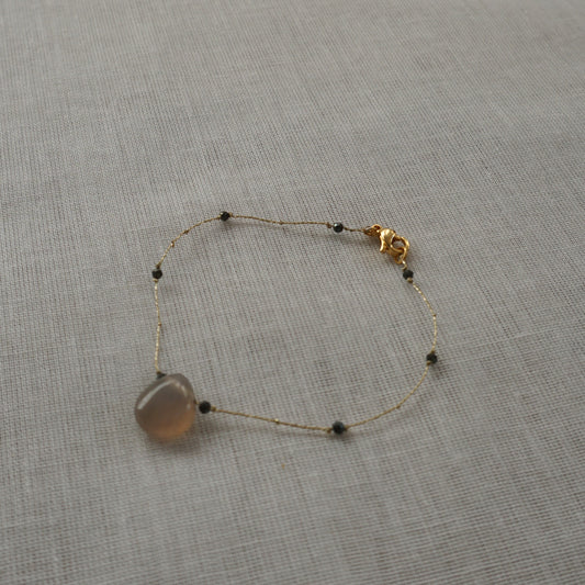 Bracciale pietra marrone