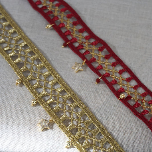 Choker pasamanería con estrella