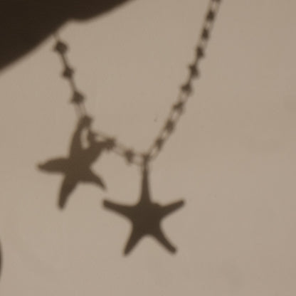 Collar Estrellas resina