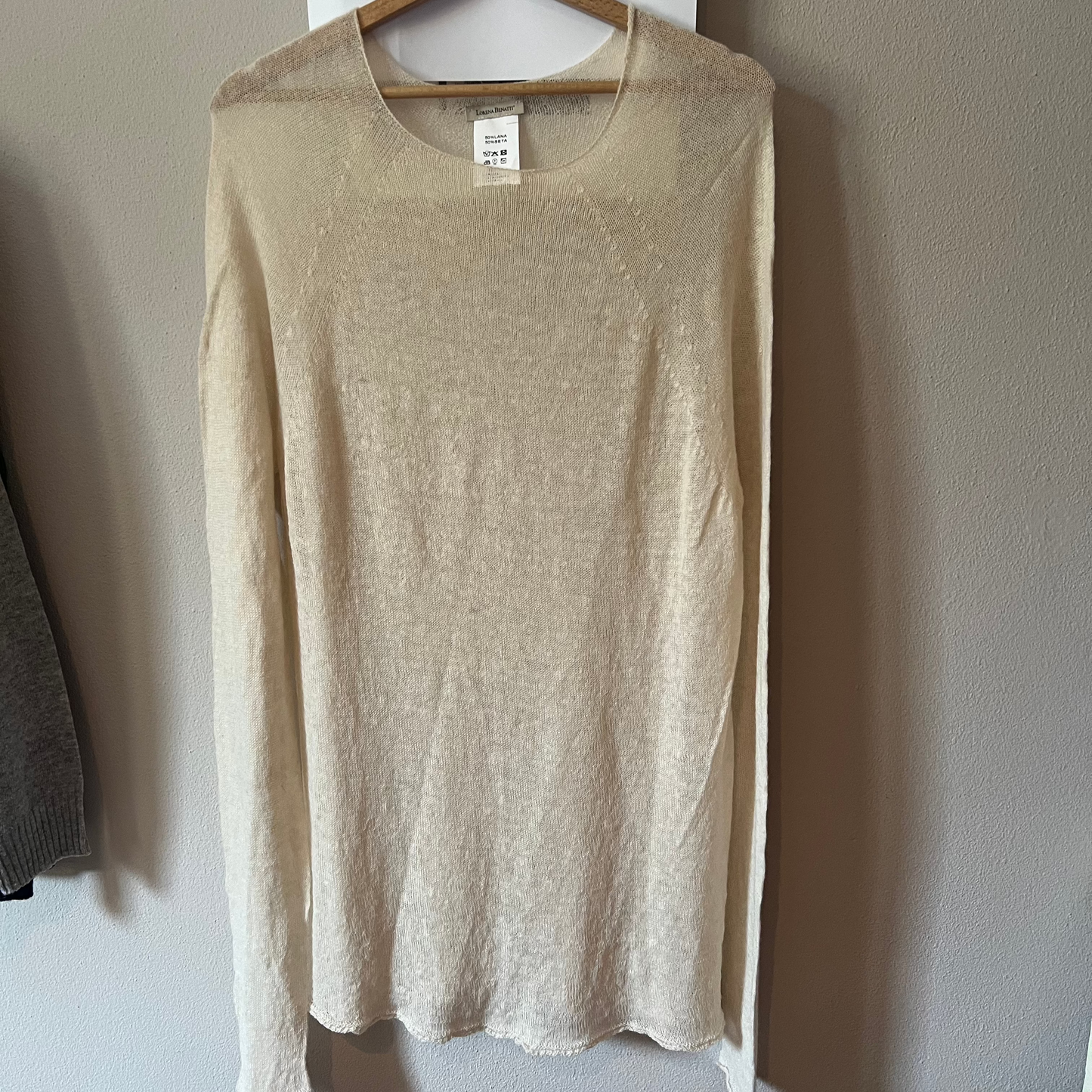 Maglia alpaca con lurex