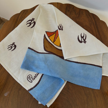 Kitchen towel with different patterns