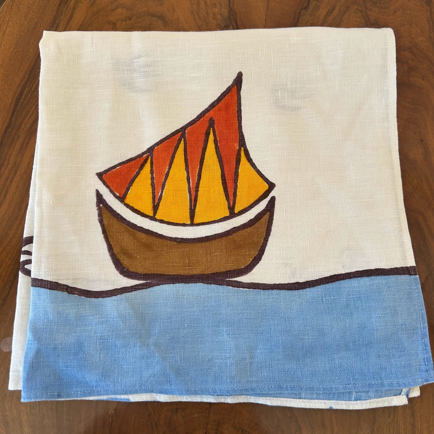 Kitchen towel with different patterns