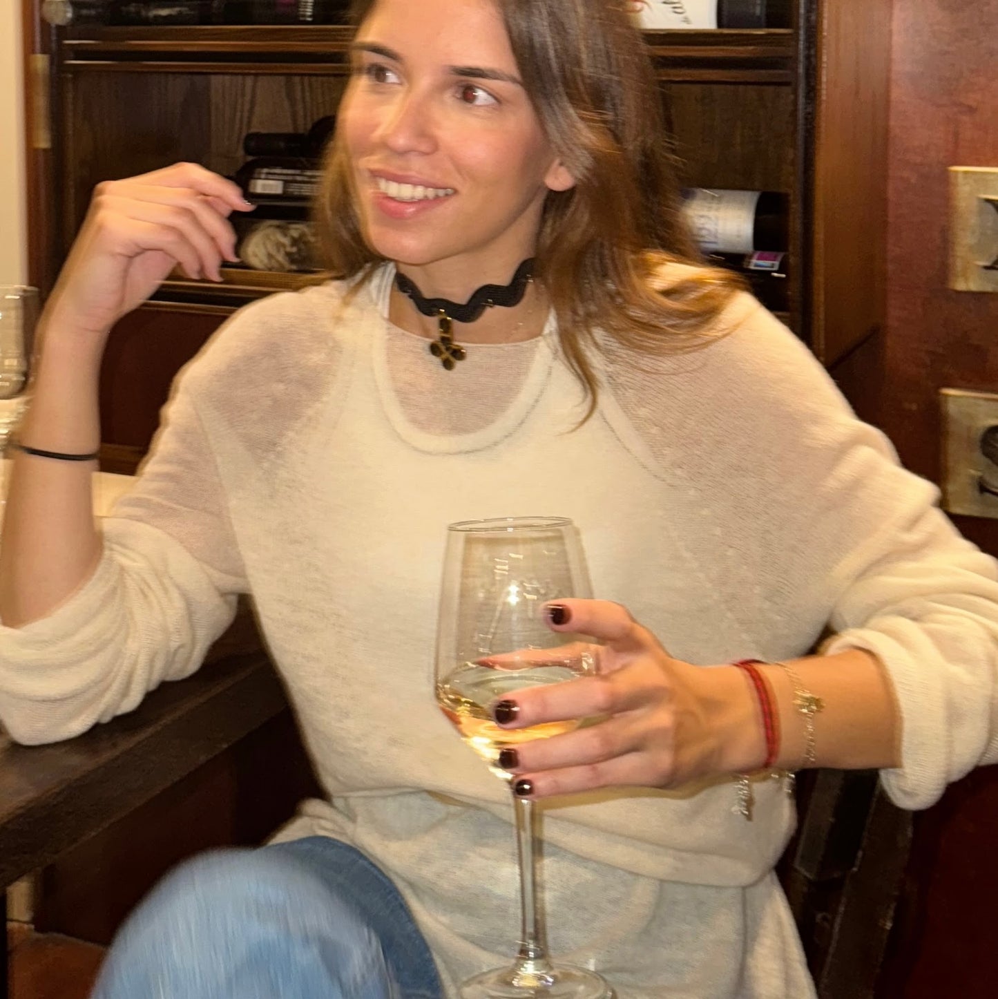 Maglia alpaca con lurex