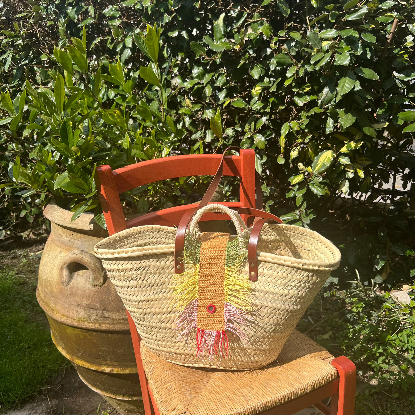 Dorothy medium basket bag