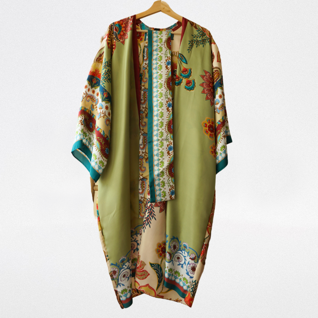 Kimono seta Fiori