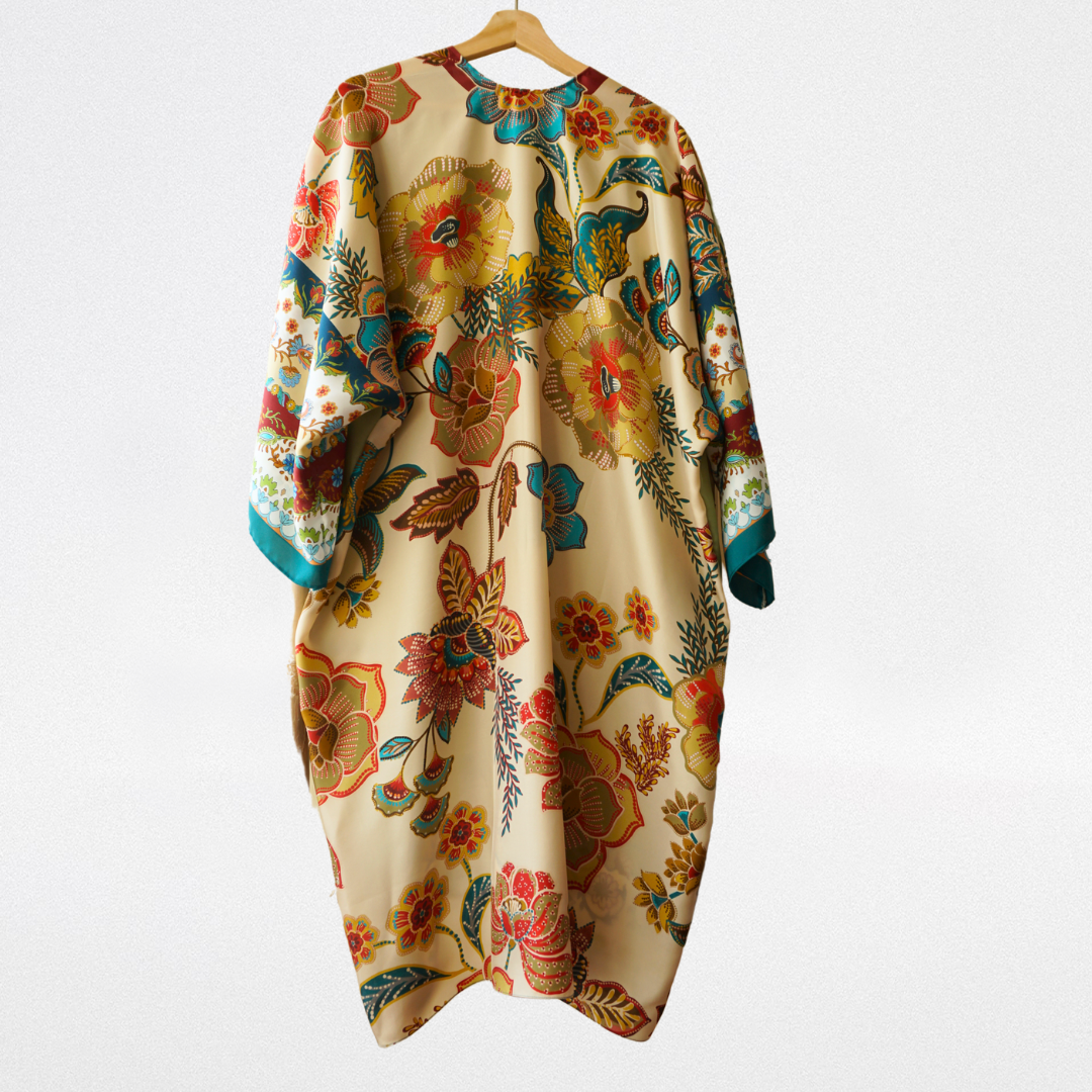 Kimono seta Fiori