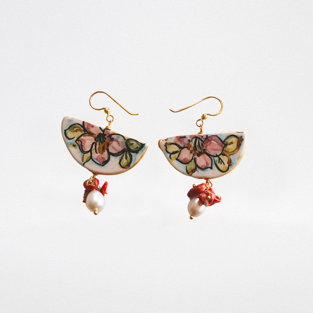 Pendientes Rodajas de Frutas