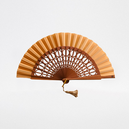 Large camel circle fan