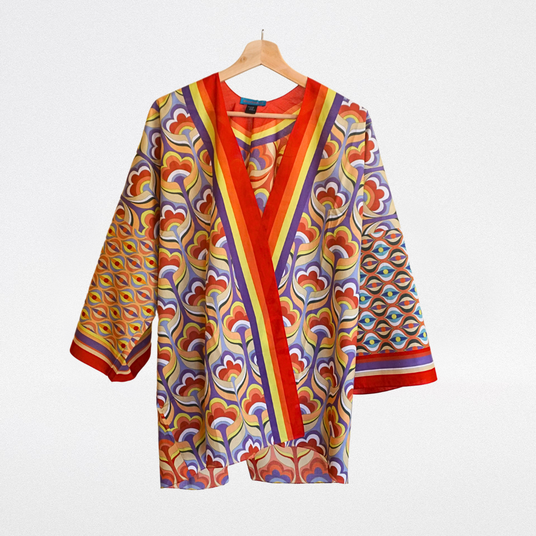 Kimono cotone corto