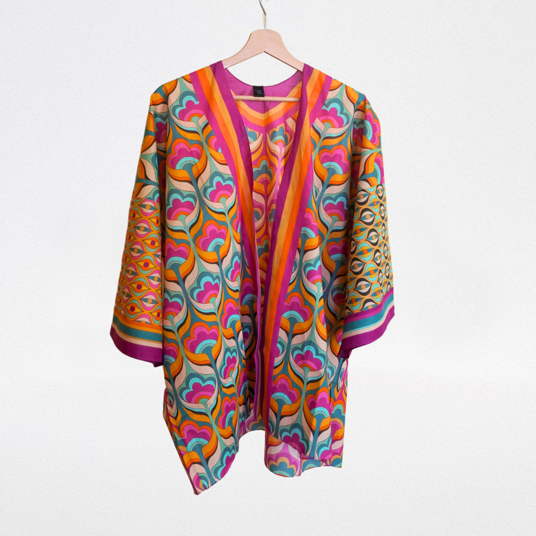 Kimono cotone corto