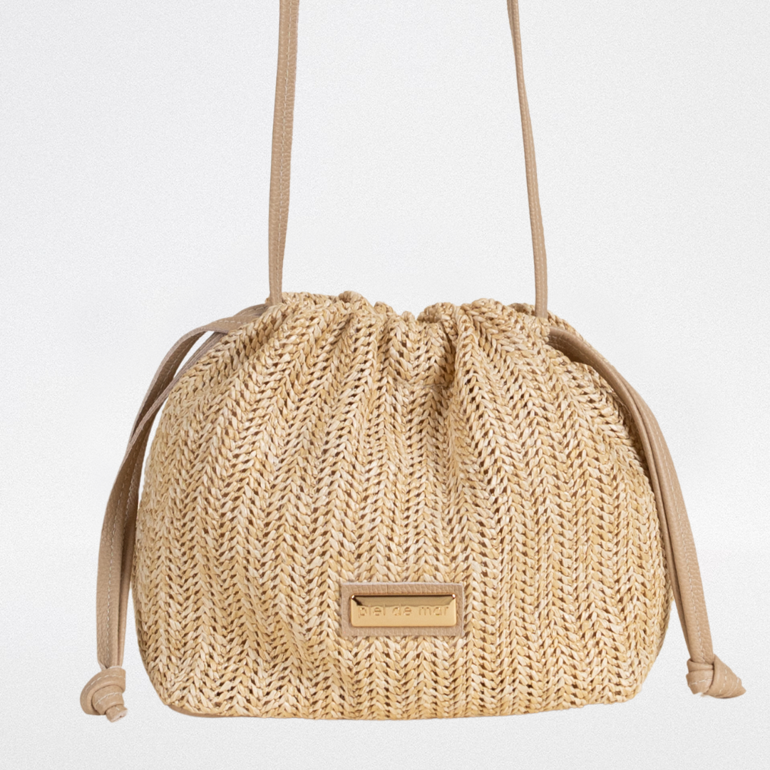 Bolso de rafia Sakito