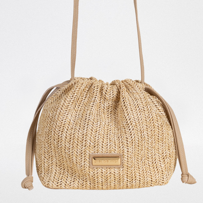 Bolso de rafia Sakito