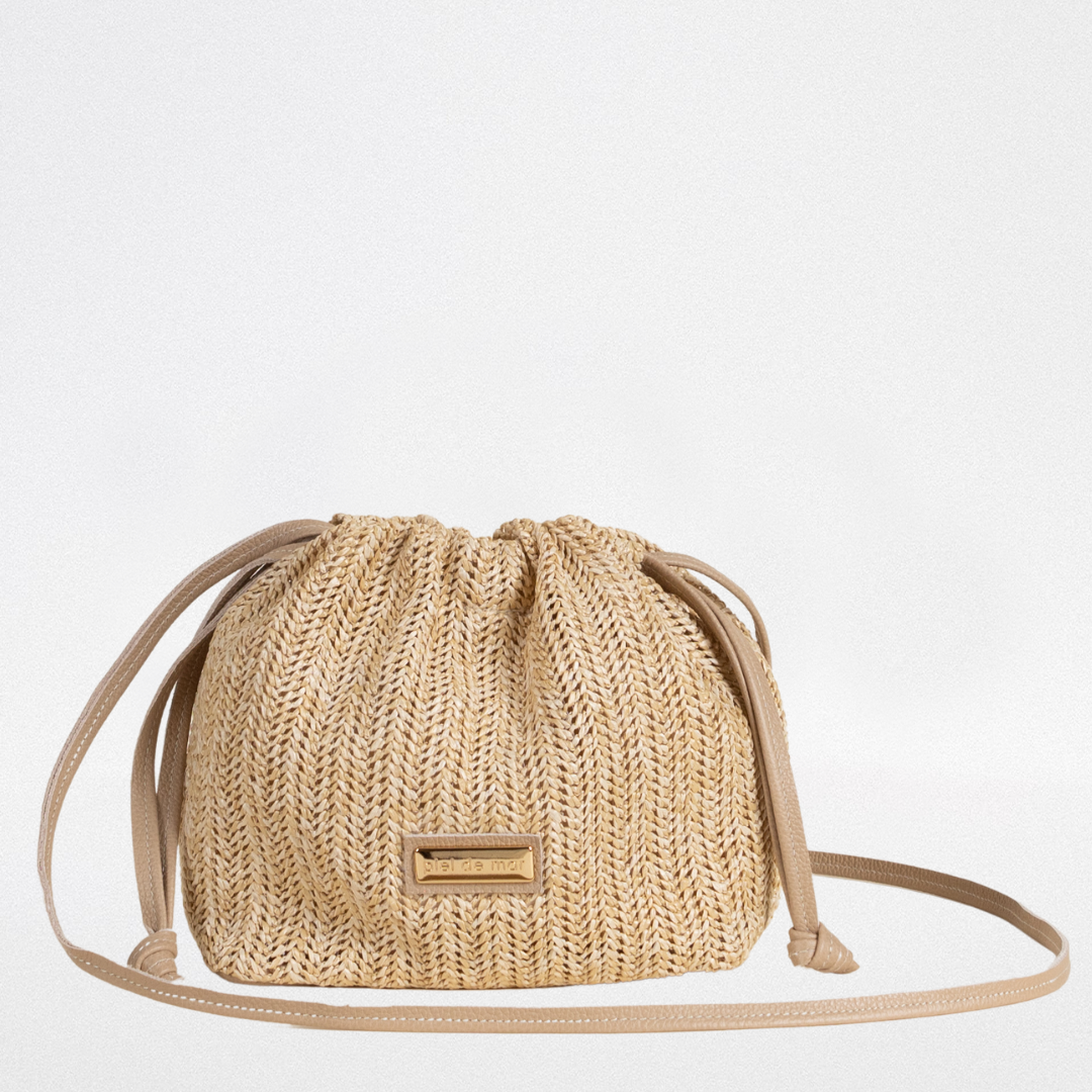 Bolso de rafia Sakito