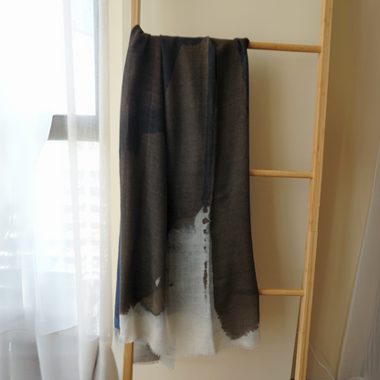 Maxi Pañuelo lana tie dye