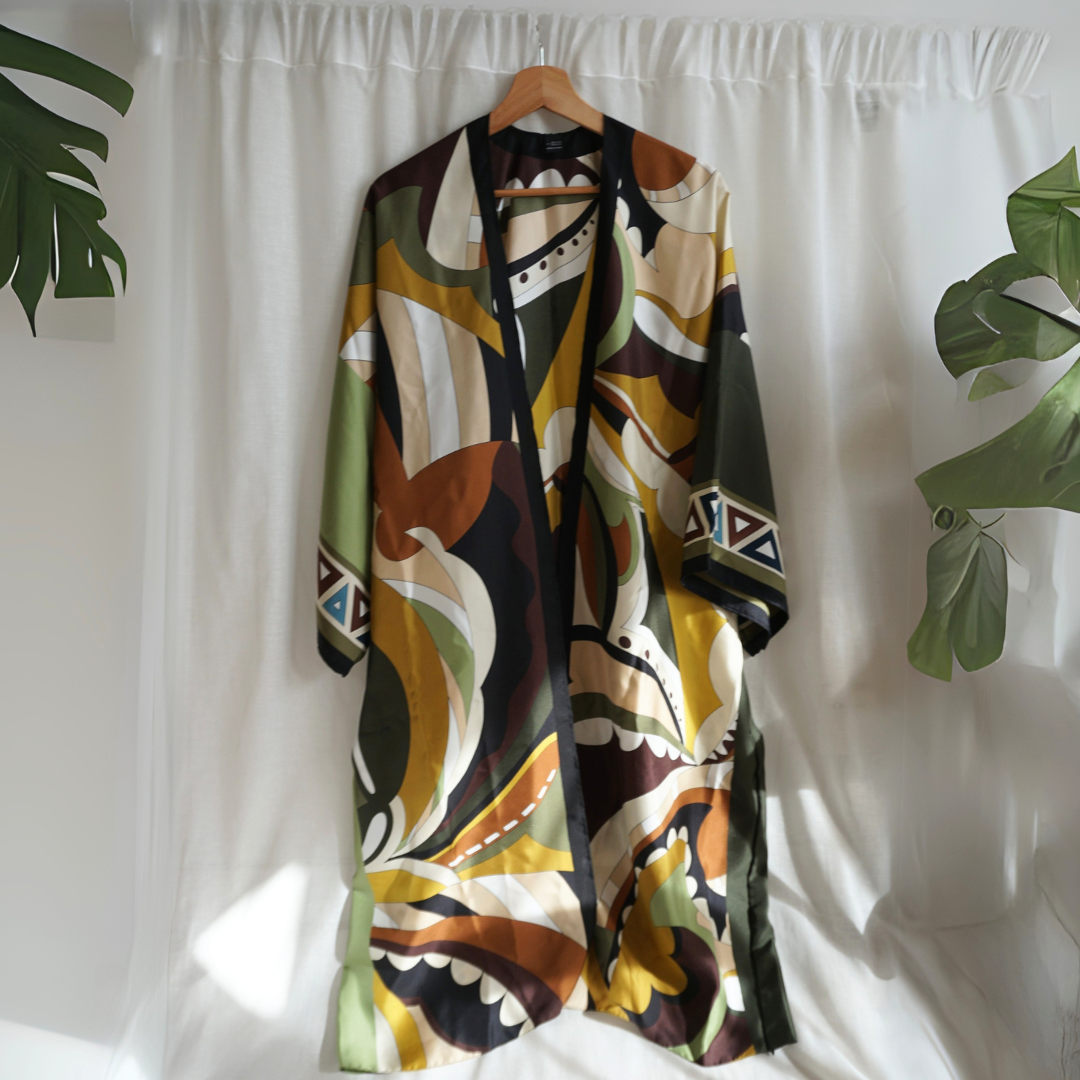 Kimono seda Geometría