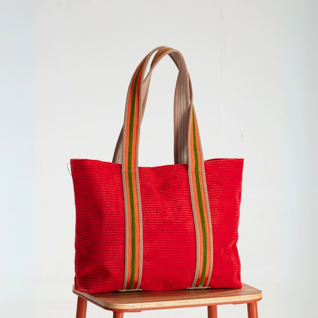 Tote bag rossa