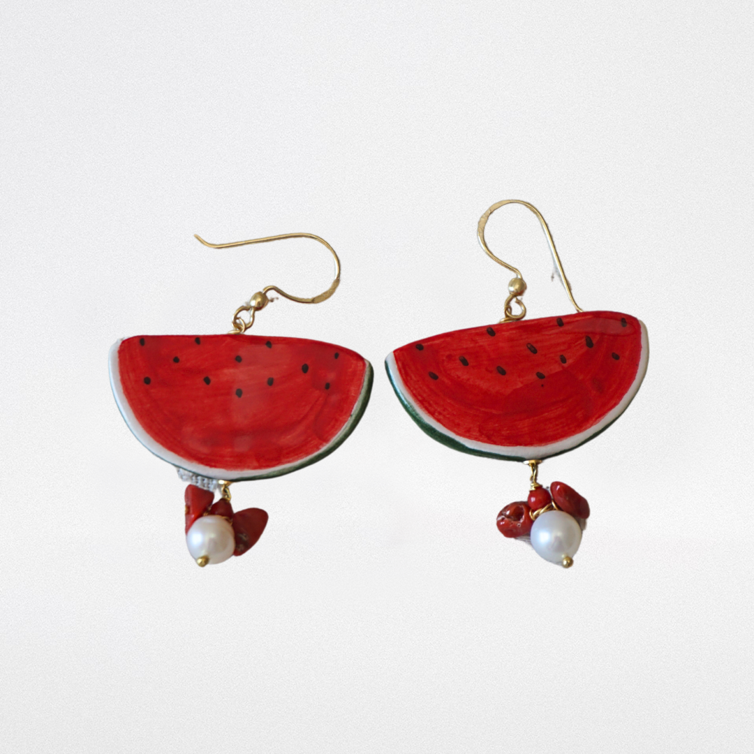 Pendientes Rodajas de Frutas