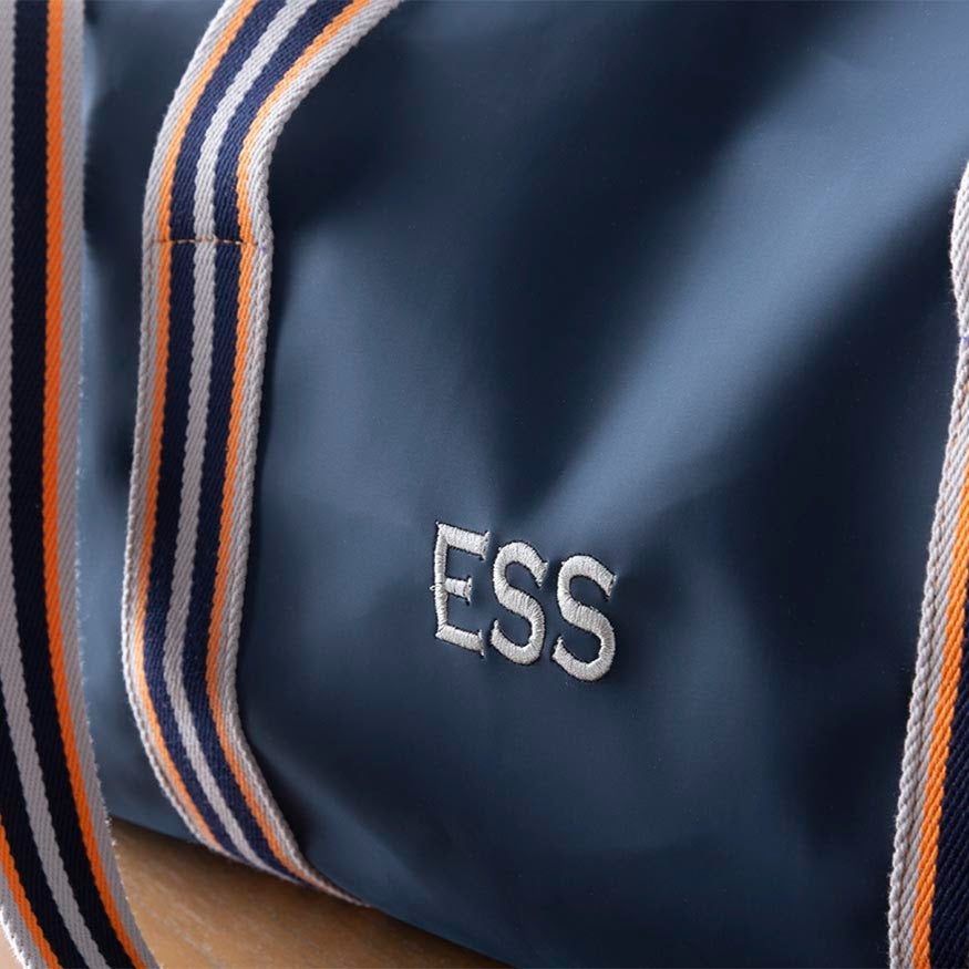 Bolsa de viaje Navy rayas