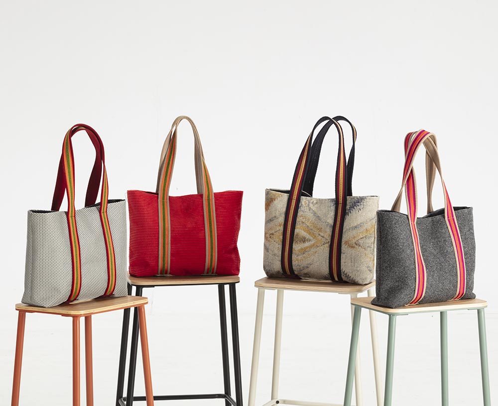 Tote bag grigia