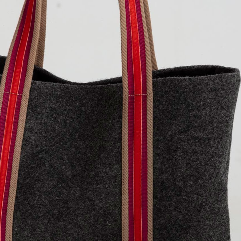 Tote bag grigia