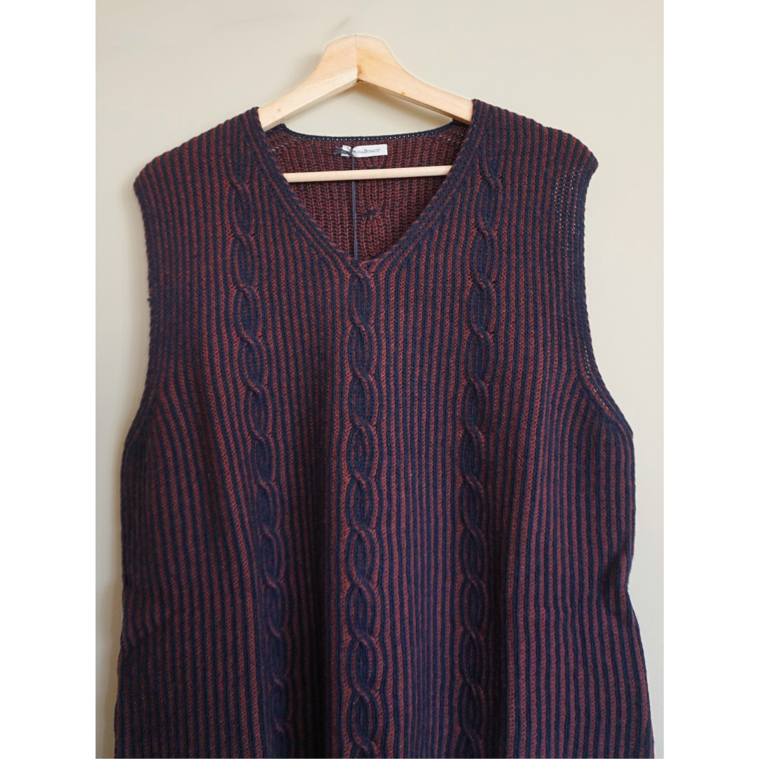 Gilet collo a V