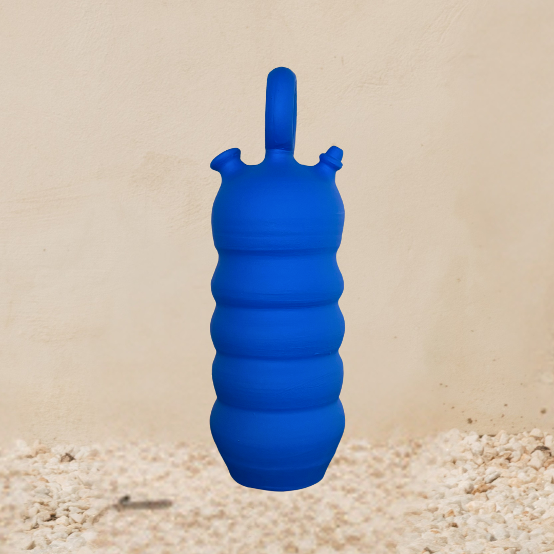 Blue Lobulado Botijo