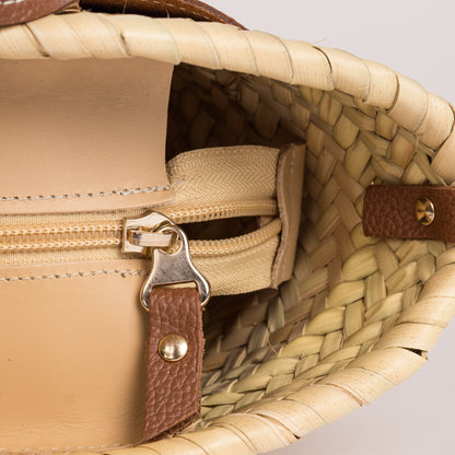 Valeria mini basket bag